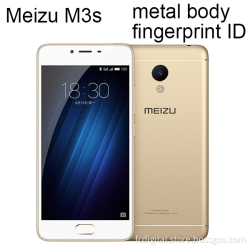 2016 New Arrival Meizu M3S MT6750 4G LTE Metal Body Fingerprint ID 1280x720p 2.5D Glass screen 5.0" Screen 13MP Camera